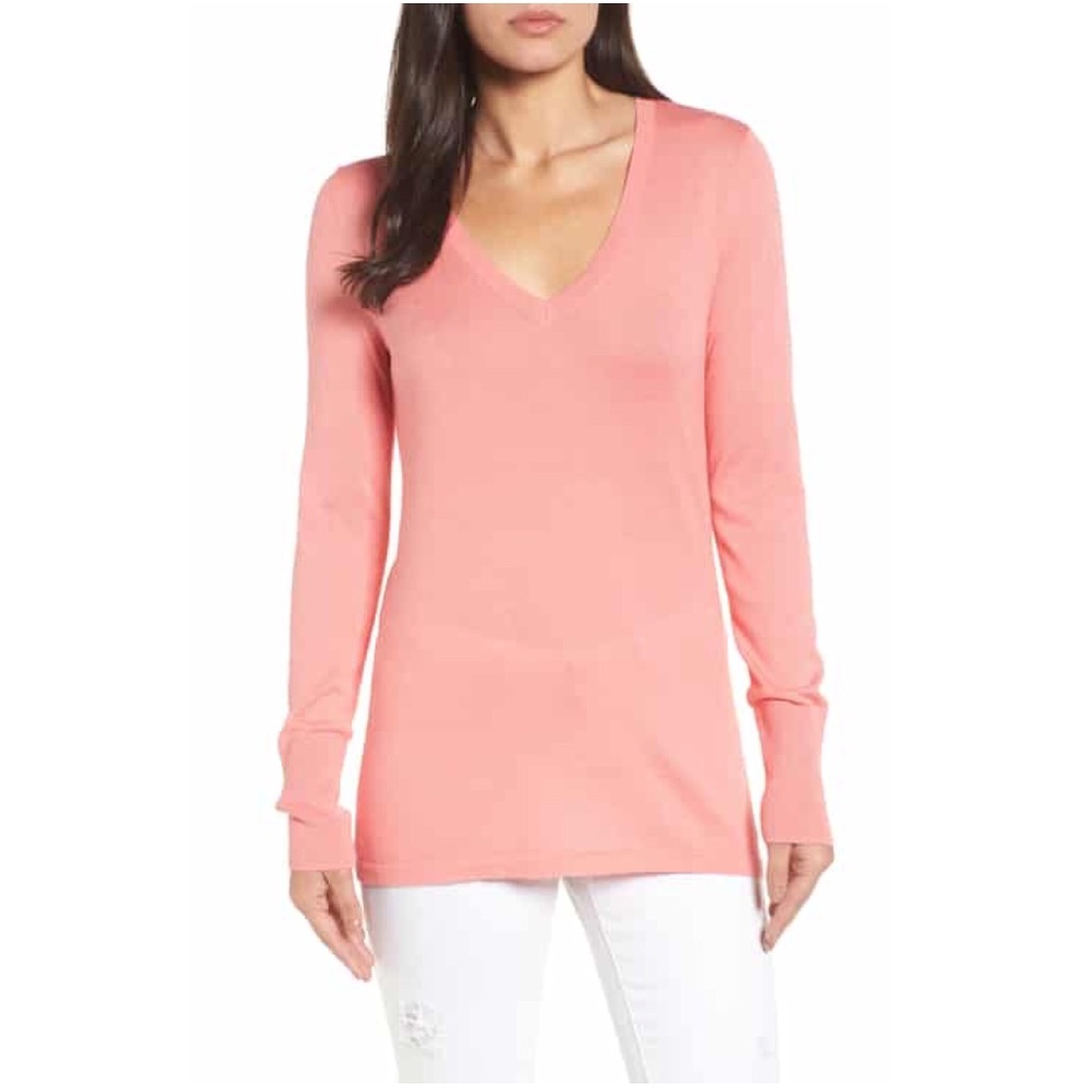 NEW Halogen v neck sweater